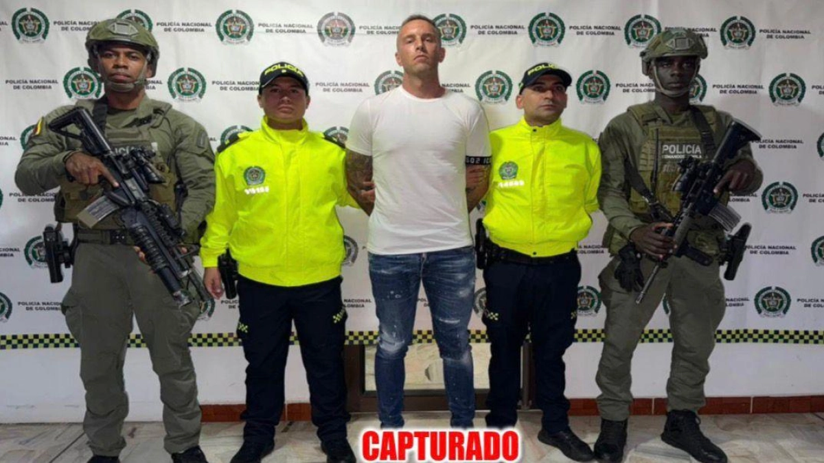 Capturado en Cali uno de los narcotraficantes más buscados de Suecia: coordinaba envíos de cocaína hacia Europa y Dubái