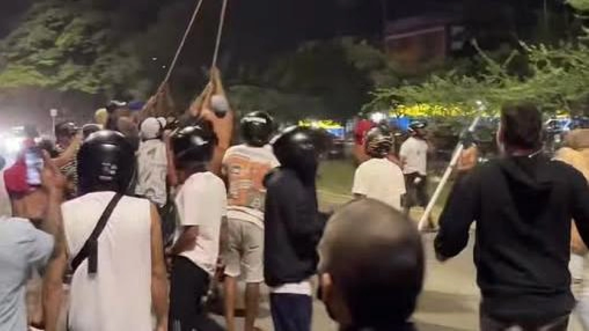 Cali pasa la noche en tensión: Eder dice que ya hubo control, pero quedan daños