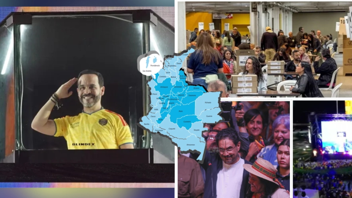 Antioquia y Santanderes, claves para el triunfo de De La Espriella; se impuso en 14 departamentos
