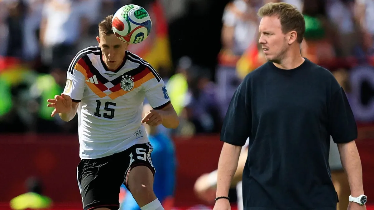 Baldado de agua fría en la selección de Alemania: estrella de Julian Nagelsmann se pierde el resto del Mundial por lesión en el tobillo