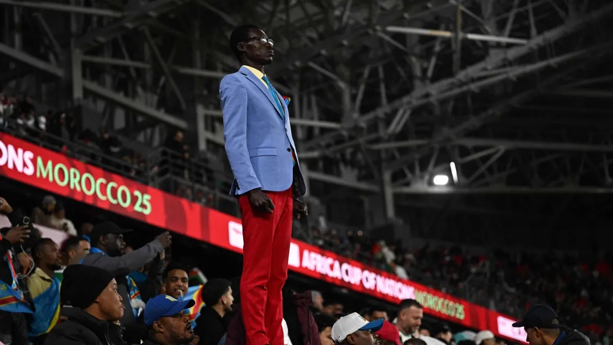 Lumumba, el hincha más famoso de República del Congo, recibe mala noticia en el Mundial: por falta de visa no puede estar contra Uzbekistán