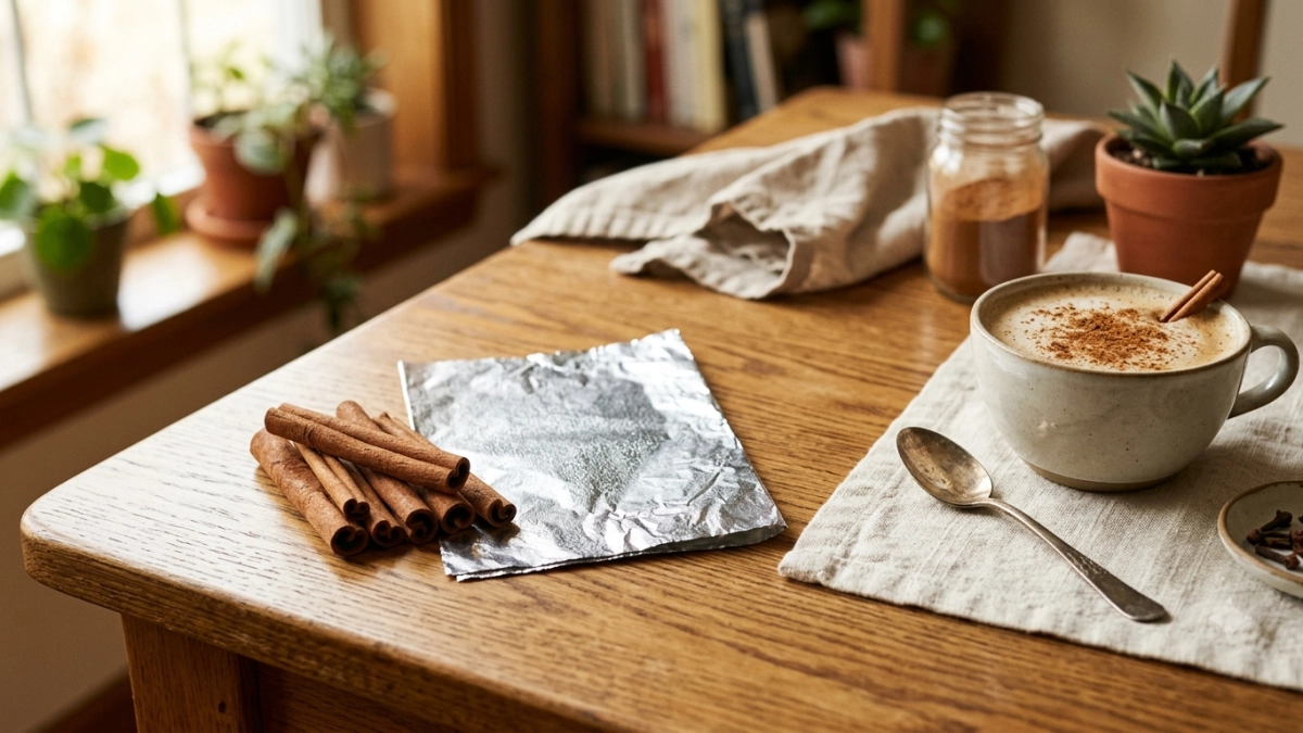 ¿Por qué recomiendan tener una ramita de canela envuelta en papel aluminio, según el Feng Shui?