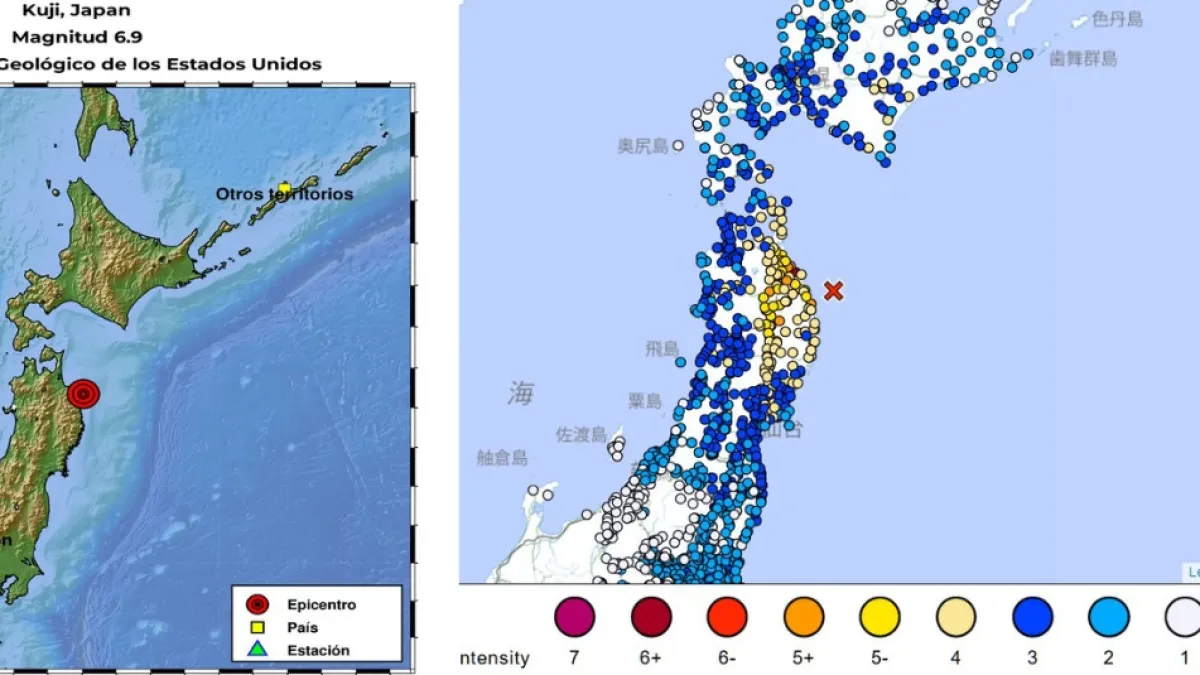 Reportan nuevo temblor tras el sismo en Venezuela, esta vez en el norte de Japón, de 6,9 grados