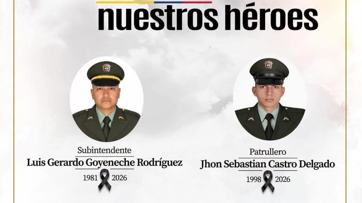 Ataque en Calima El Darién deja dos policías muertos y reaviva alerta en el Valle