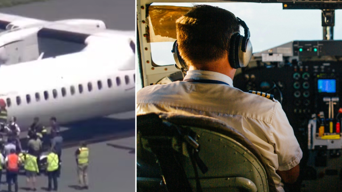 Piloto convulsionó en pleno vuelo y un tirón repentino del avión alertó a los pasajeros: 'Fueron los 40 minutos más aterradores'