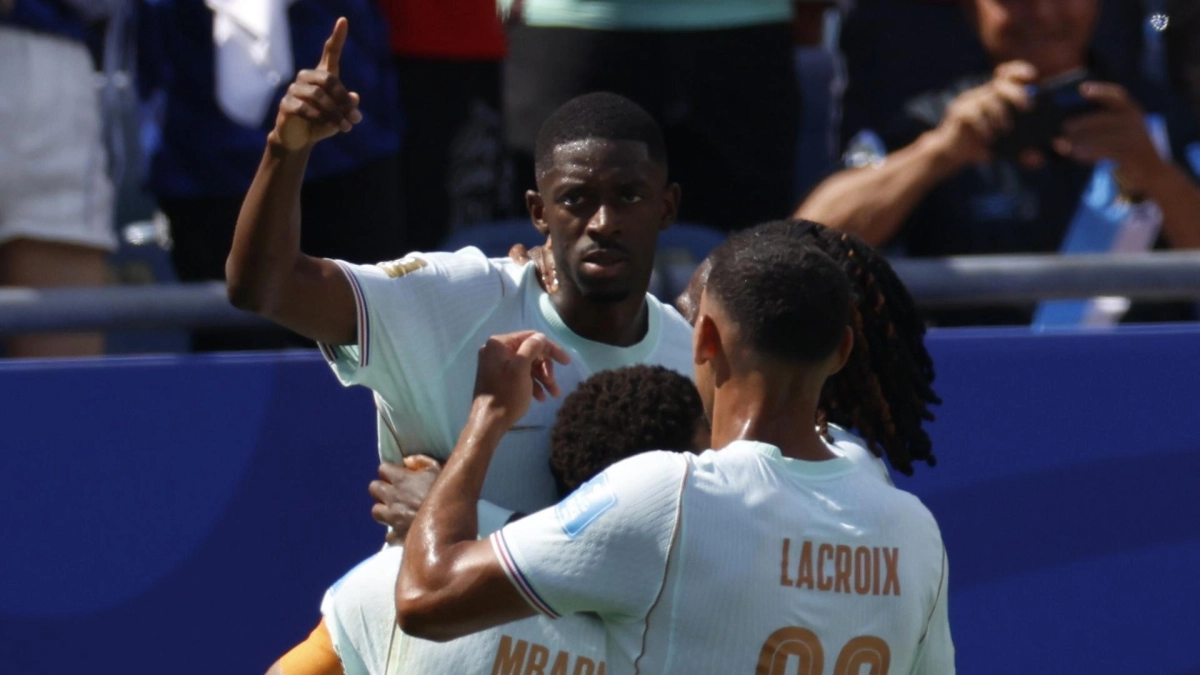 Ni Mbappé, ni Haaland: Ousmane Dembélé, con tripleta, dejó a Francia como primero del grupo I, en un 3-1 contra los suplentes de Noruega