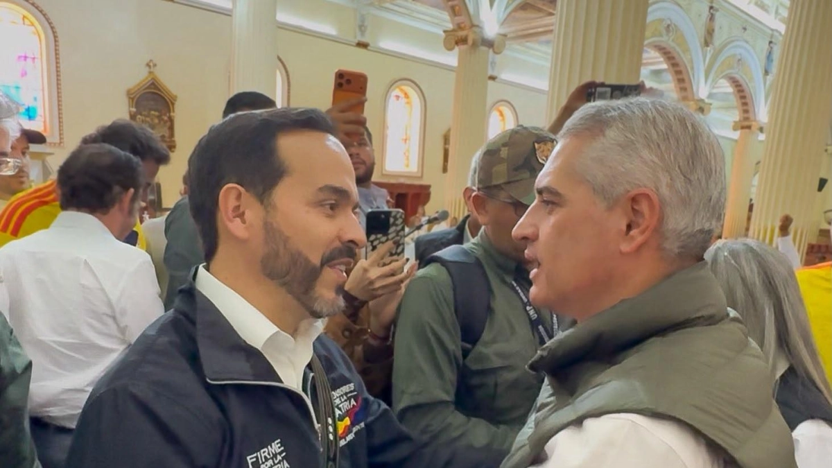 De la Espriella, presidente electo, se reunió con el gobernador Andrés Julián Rendón: 'Antioquia resistió, votó por el Tigre y salvamos a Colombia'