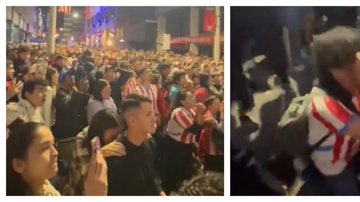 Video | Emoción pura en Asunción: así fue el delirio de los aficionados de Paraguay con el penalti de la clasificación a octavos en el Mundial
