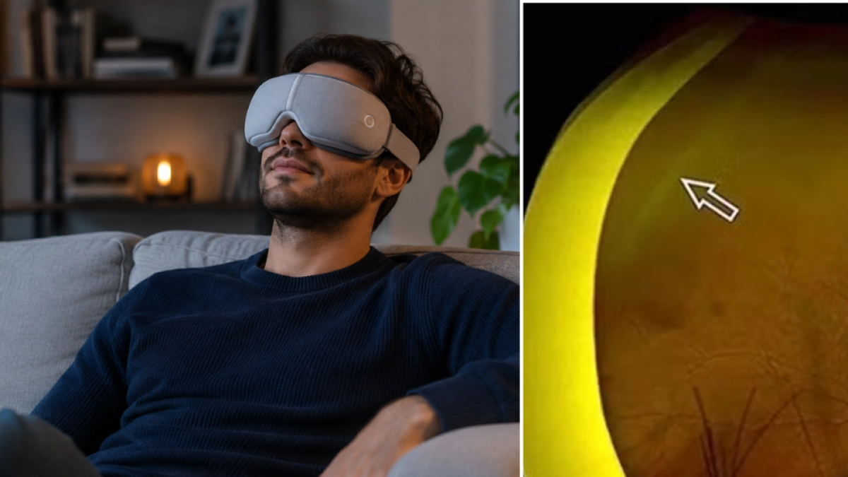 Hombre probó un masajeador ocular durante tres meses para aliviar la fatiga visual y terminó con daños en su retina: quedó ciego temporalmente
