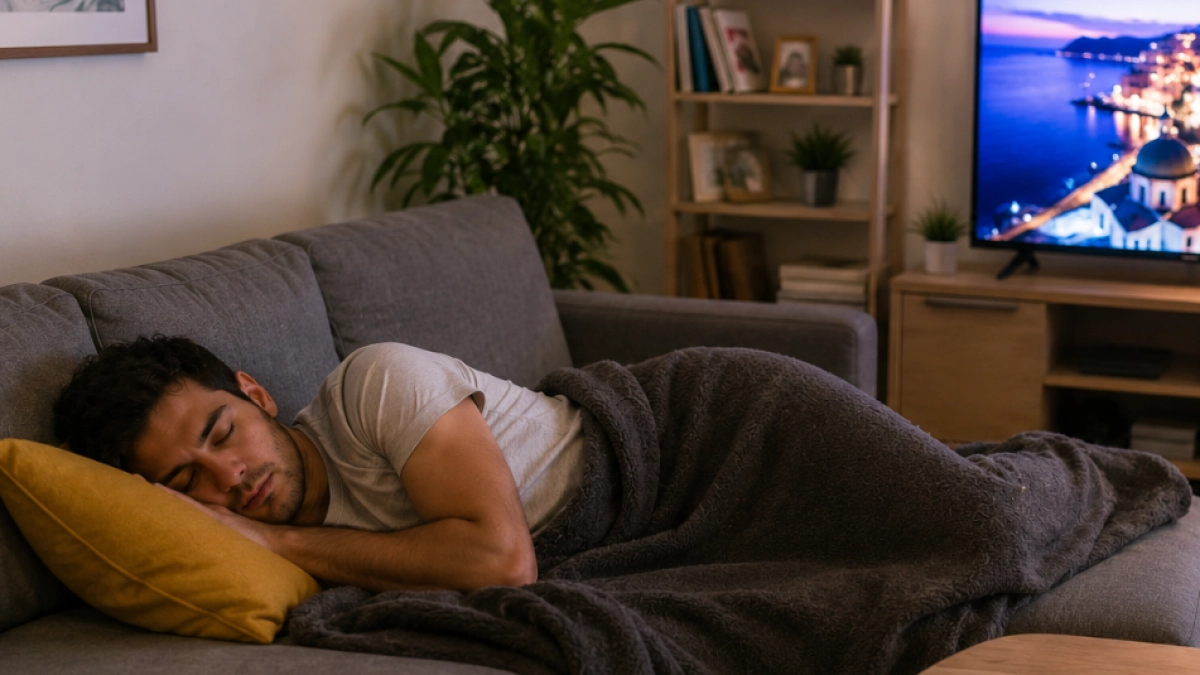 ¿Qué significa que una persona se quede dormida en el sofá, según la psicología? Especialistas dicen que no solo es cansancio