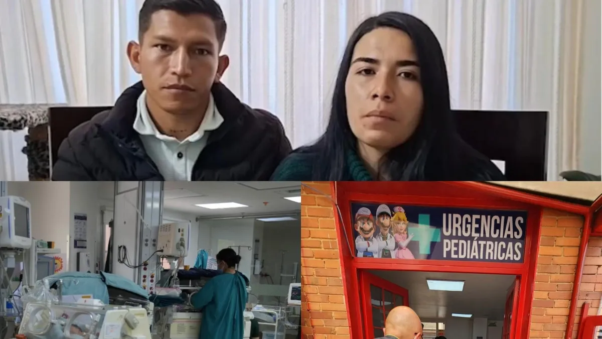 El drama de una pareja que clama a la Nueva EPS para que no les deje morir a su bebé de 15 días en Tunja