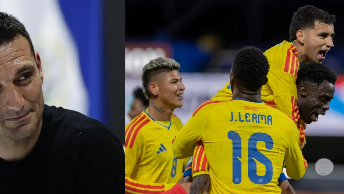 Lionel Scaloni, director técnico de Argentina, elogió a Colombia y la ubicó entre las selecciones favoritas para pelear el título del Mundial 2026
