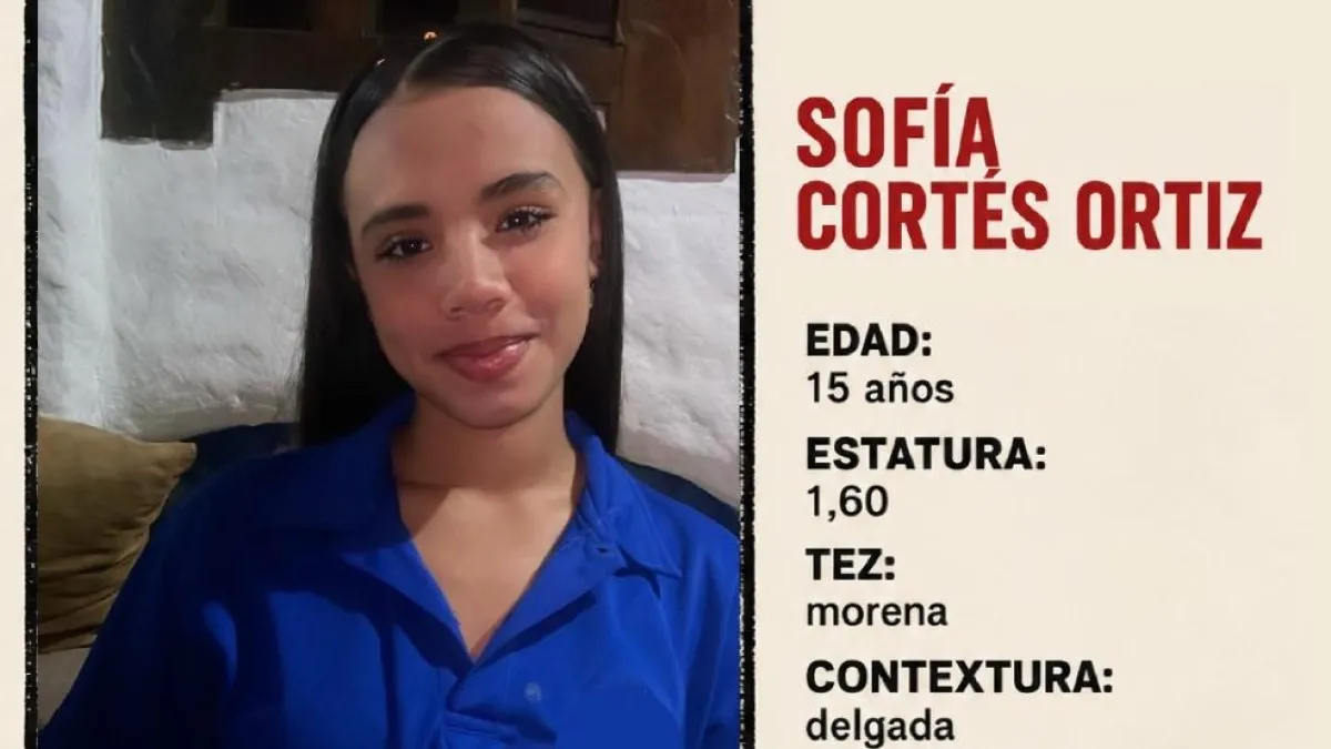 ¿Dónde está Sofía Cortés Ortiz, hija del exgerente de Corfecali?: 'Iba a ver a su hermanito en una cancha a dos cuadras de su casa y no llegó'