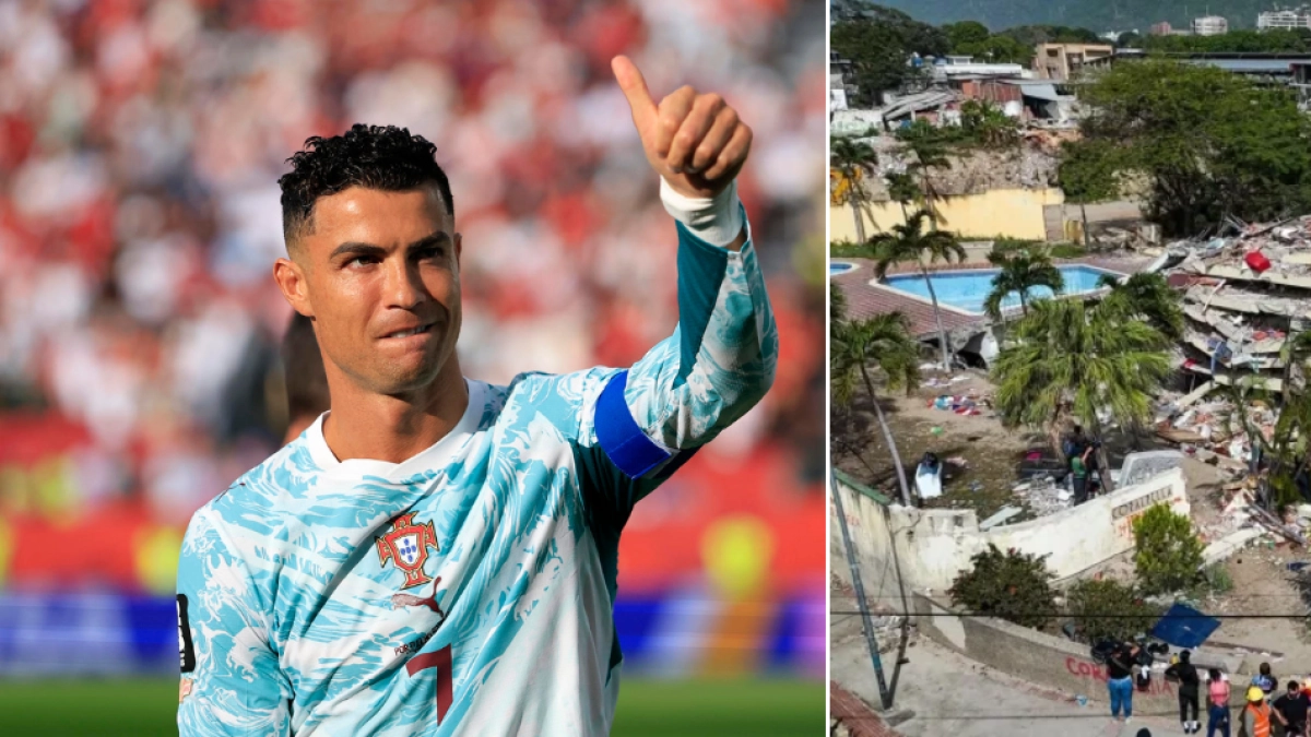 El emotivo mensaje de Cristiano Ronaldo para cumplir el sueño de un niño herido tras doble terremoto en Venezuela: 'Te quiero invitar a un partido'