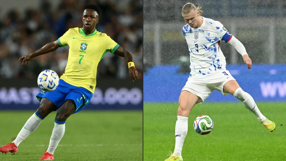 Brasil mide sus verdaderas fuerzas contra Noruega en un choque que enfrenta a Vinícius y Haaland: hora y TV en vivo