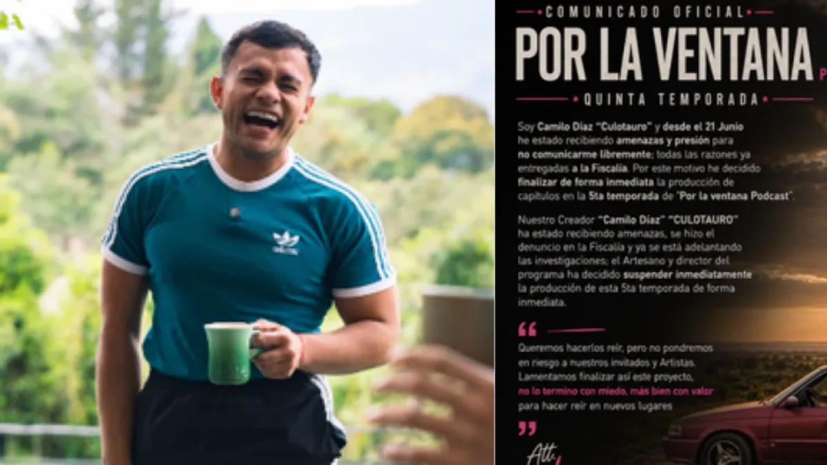 Comediante Culotauro anuncia que se va de Colombia tras denunciar graves amenazas contra su vida