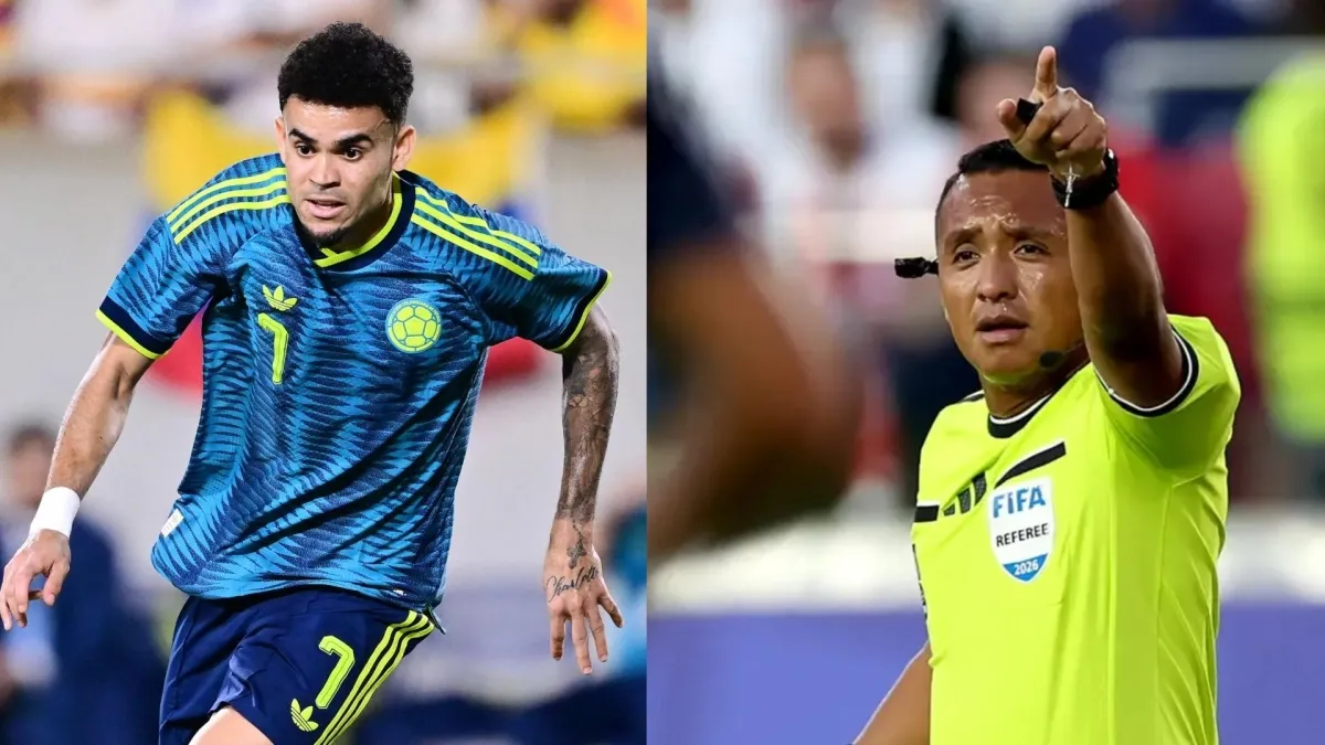 El duelo de la Selección Colombia contra Suiza ya tiene árbitro: así es Iván Barton, el juez que mostró la primera roja por la 'ley Prestianni'