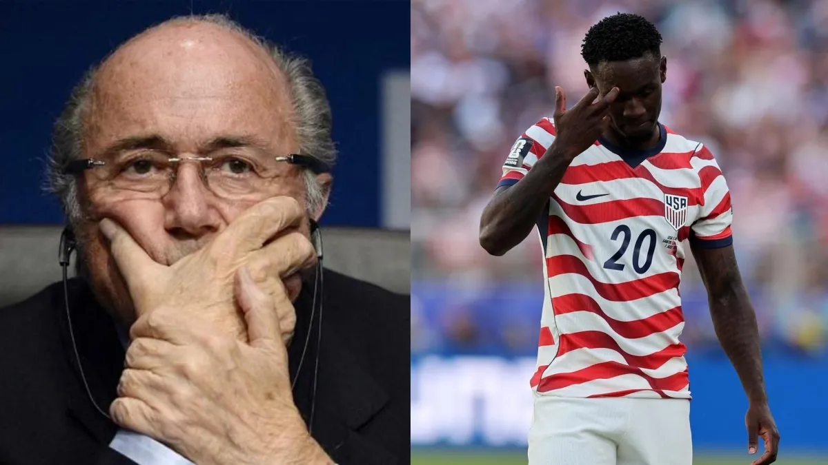 Joseph Blatter, expresidente de Fifa, explotó por el caso Folarin Balogun y señaló que las tarjetas rojas