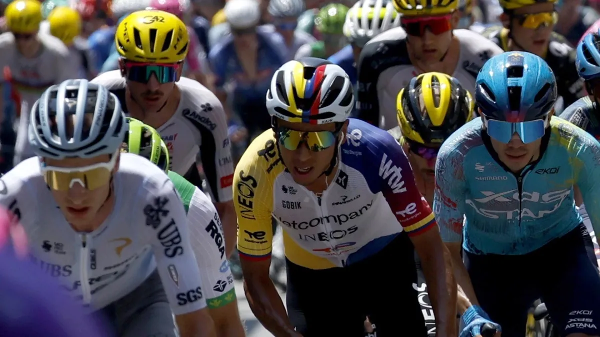 Egan Bernal y Sergio Higuita escalaron posiciones en el Tour de Francia tras la etapa 3: así van los colombianos en la clasificación general