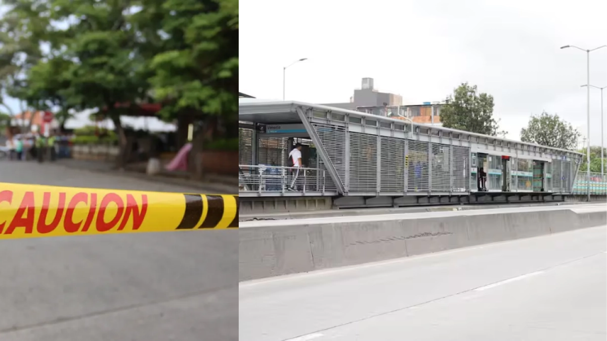 Una persona falleció tras caer de la estación Venecia de TransMilenio en hechos confusos que son materia de investigación