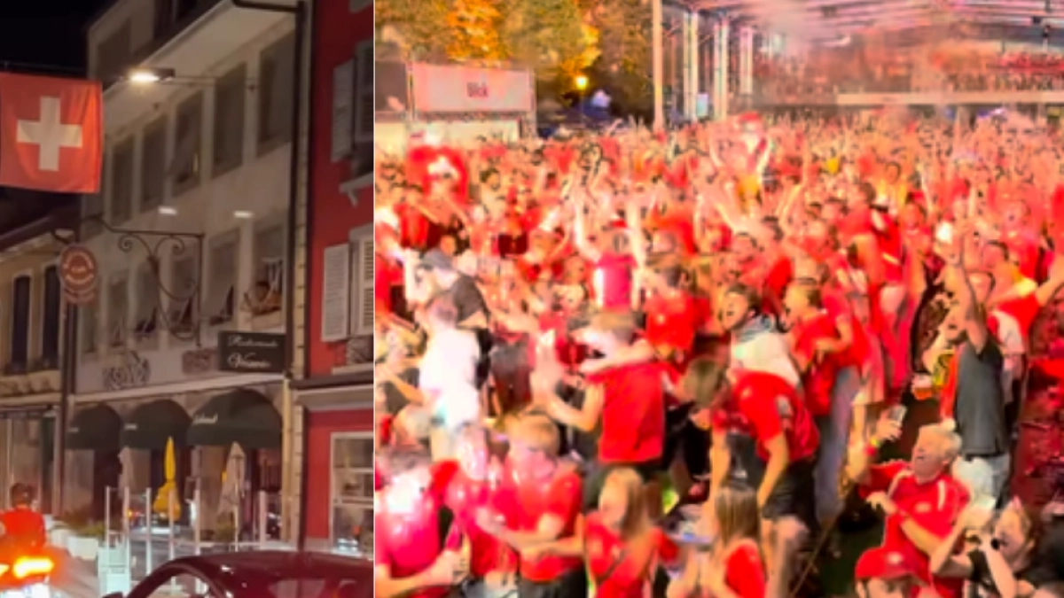 Barranquillero mostró la inédita fiesta que se desató en Suiza por eliminar a la Selección Colombia en el mundial 2026: 'Nunca había visto algo así'