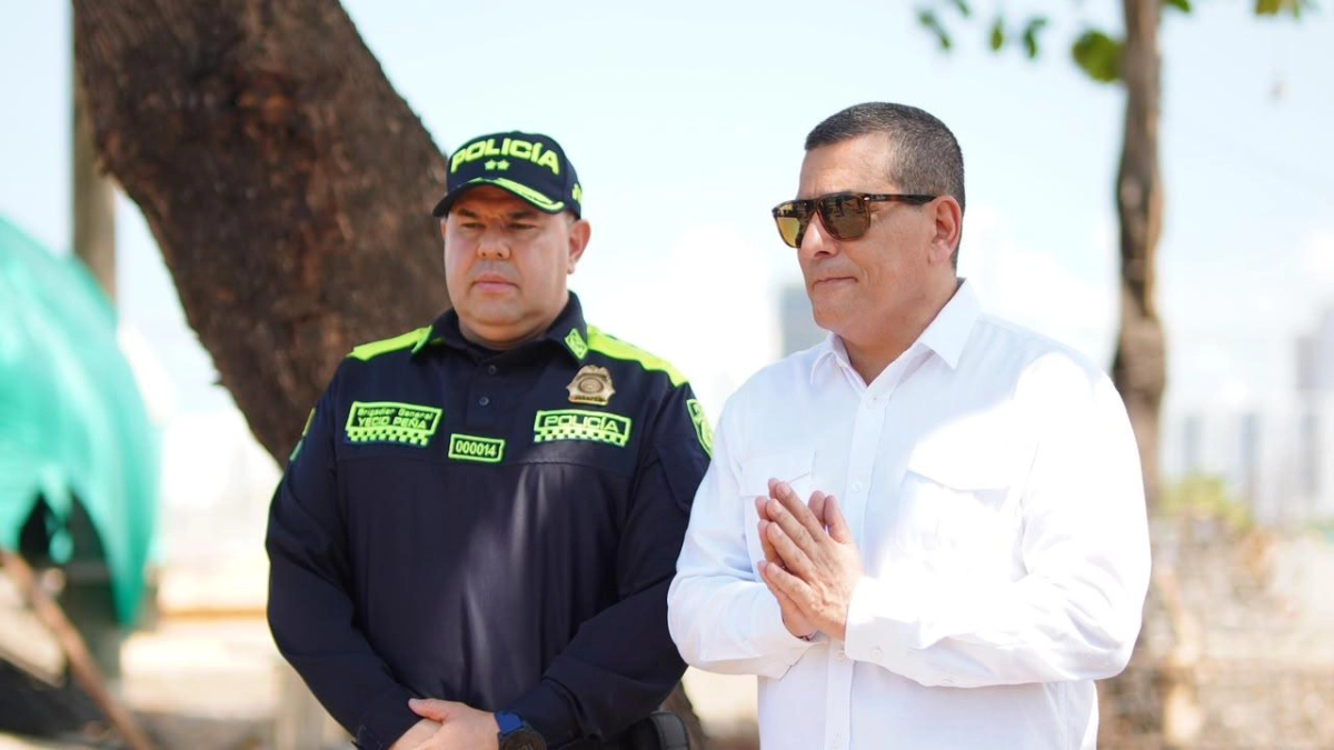Clamor por la seguridad en Cartagena: alcalde Dumek Turbay pide al Gobierno mantener al general Peña en la comandancia y evitar relevo inminente