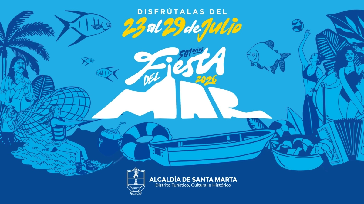 Santa Marta celebra sus 501 años con BEÉLE, Gusi y una semana de música frente al mar