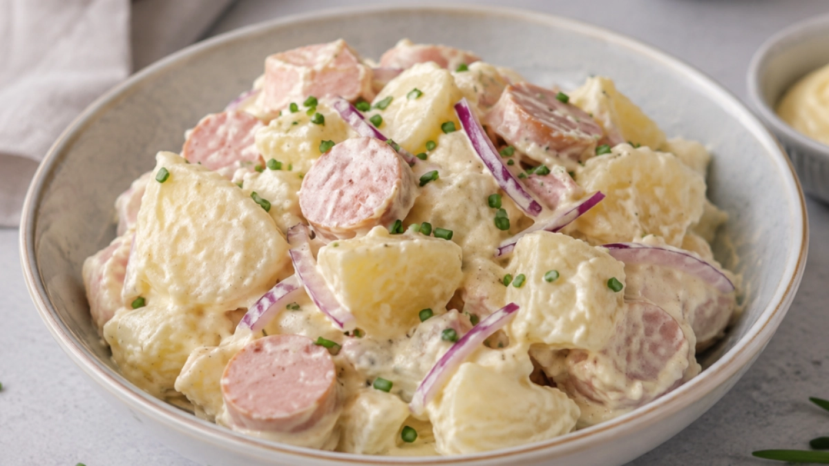 La ensalada de papa más cremosa: el ingrediente inesperado que transforma el aderezo