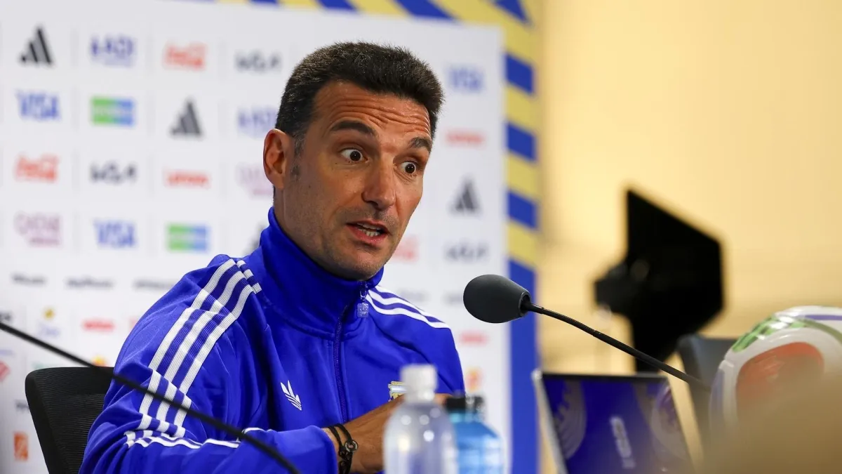 Lionel Scaloni, técnico de Argentina, puso de ejemplo a Colombia al referirse a los desplazamientos en el Mundial 2026: 'Creo que ha sufrido eso'