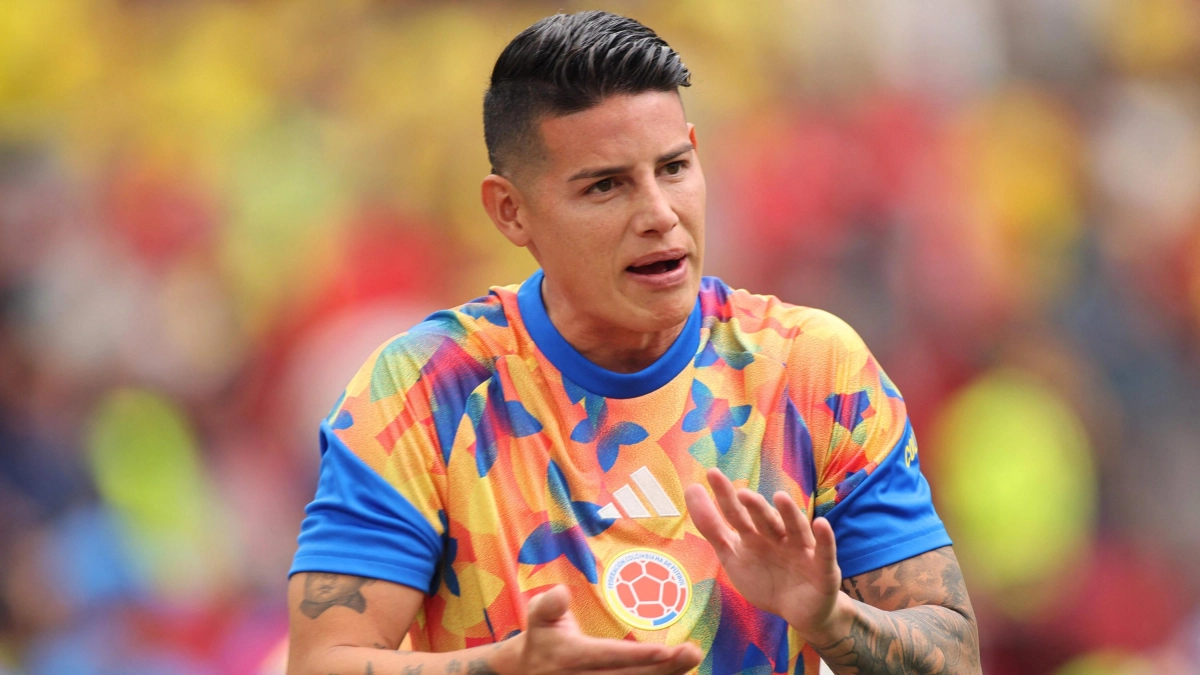 Compromiso comercial obligaría la presencia del jugador James Rodríguez en el duelo entre las selecciones de Colombia y Perú