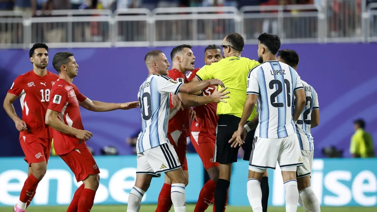 Reacciones frente al partido de Argentina vs. Suiza en cuartos de final del Mundial 2026: medios cuestionaron la actitud de Embolo tras su expulsión