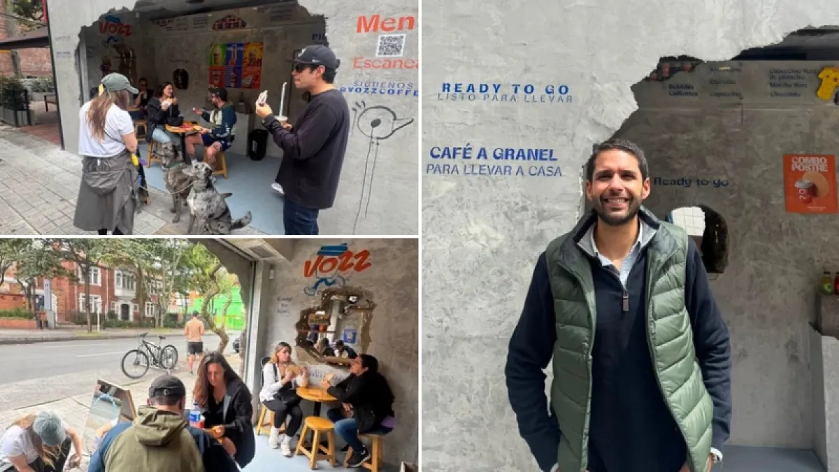 'La única forma de mejorar la sociedad es hacer empresa y generar empleo': fundador de Vozz Coffee