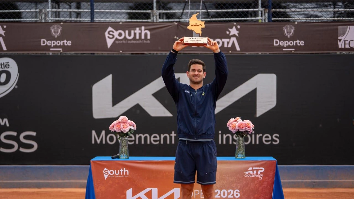 Nicolás Mejía: el gran campeón del Open Bogotá 2026