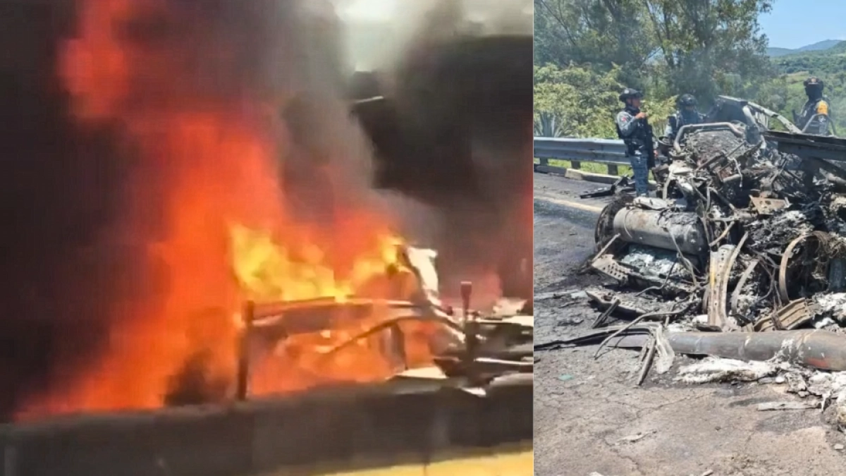 Accidente múltiple en México deja diez muertos, entre ellos dos menores de edad, tras una aparente falla en los frenos de un tractocamión