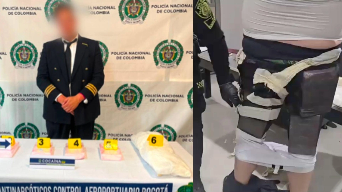 Cae en El Dorado extranjero que intentó viajar a España con 10 kilos de cocaína ocultos bajo un uniforme de piloto