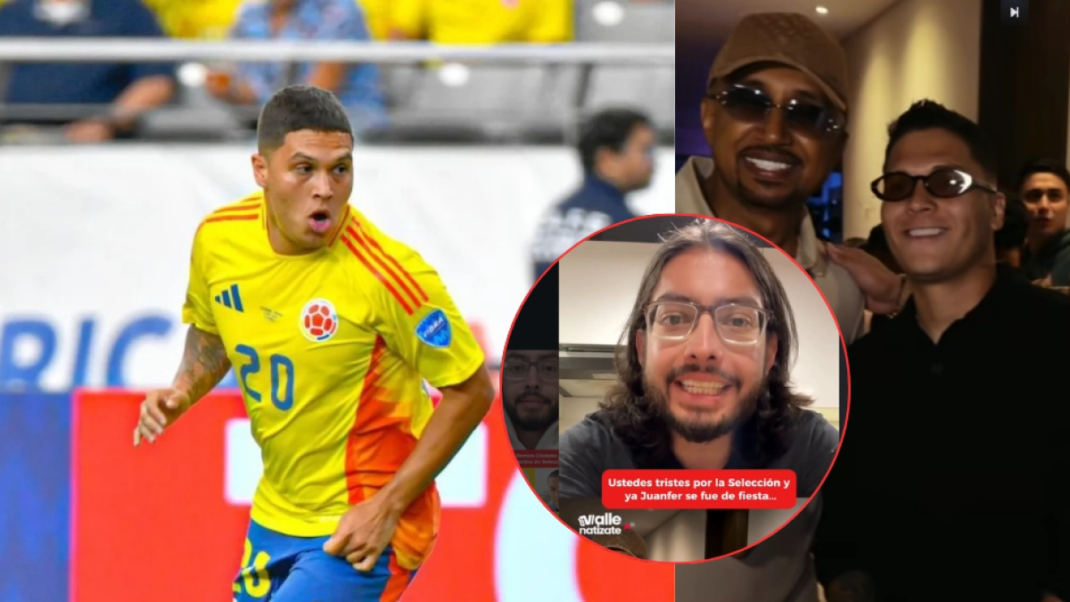 Juan Fernando Quintero respondió a las críticas por asistir a una fiesta tras la eliminación de Colombia del Mundial 2026: '¿Te pido permiso?'