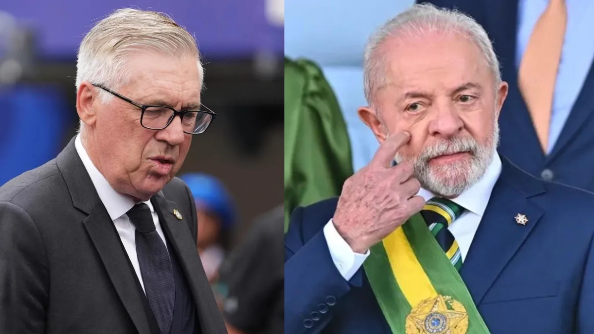 Lula da Silva, presidente de Brasil, desatado: atacó a los jugadores del 'Scratch' y aconsejó a Carlo Ancelotti 'convocar a un robot al Mundial'