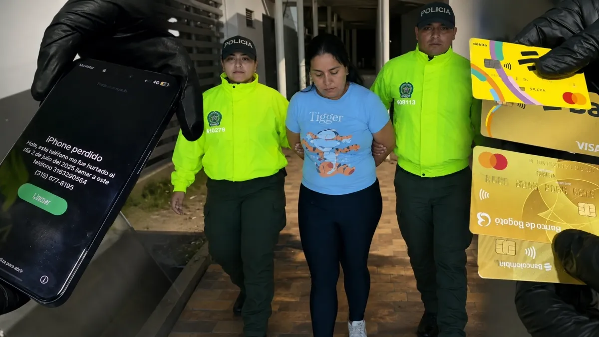 Cae red de alias La Tía que ocultaba iPhones robados en una fachada de Cali
