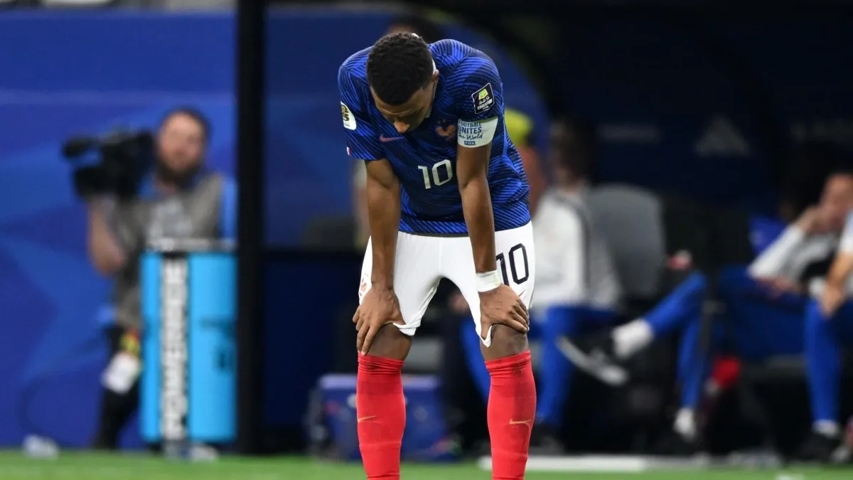 Video | La frustración de Kylian Mbappé por quedarse afuera de la final del Mundial por primera vez en su carrera