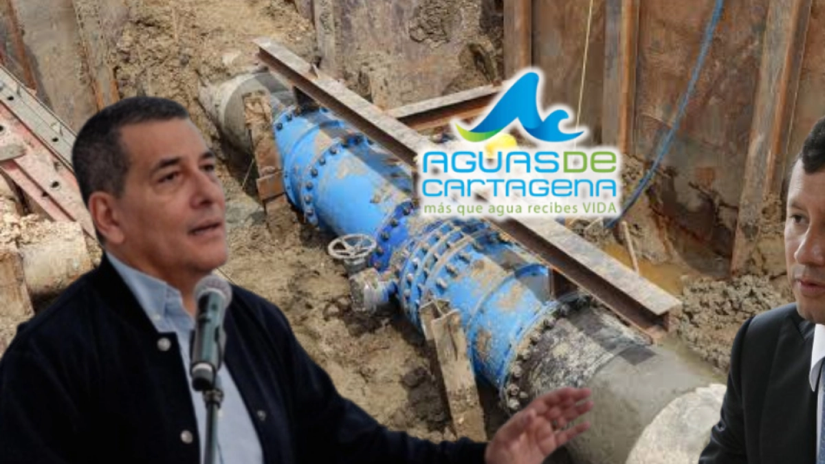 Nuevo 'round' entre Aguas de Cartagena y el alcalde Dumek Turbay; piden que sea apartado de proceso sancionatorio