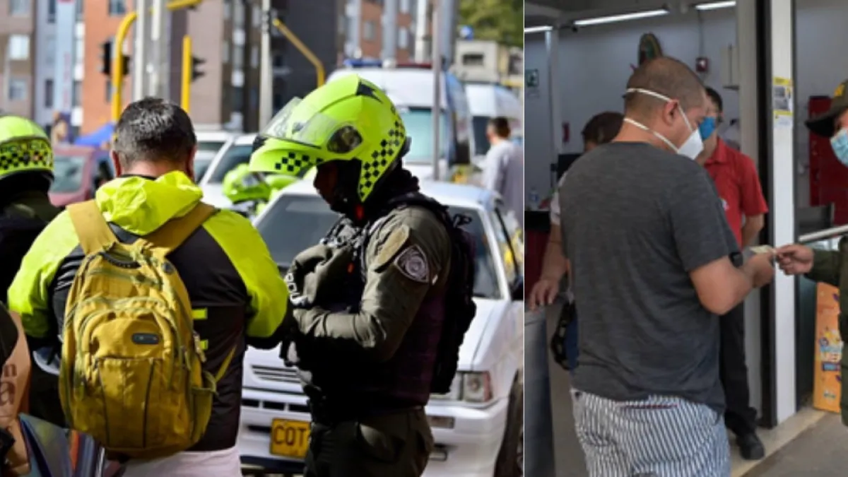 Negarse a identificarse cuando la Policía lo requiera puede costarle un comparendo de más de $933.000: esto dice la norma