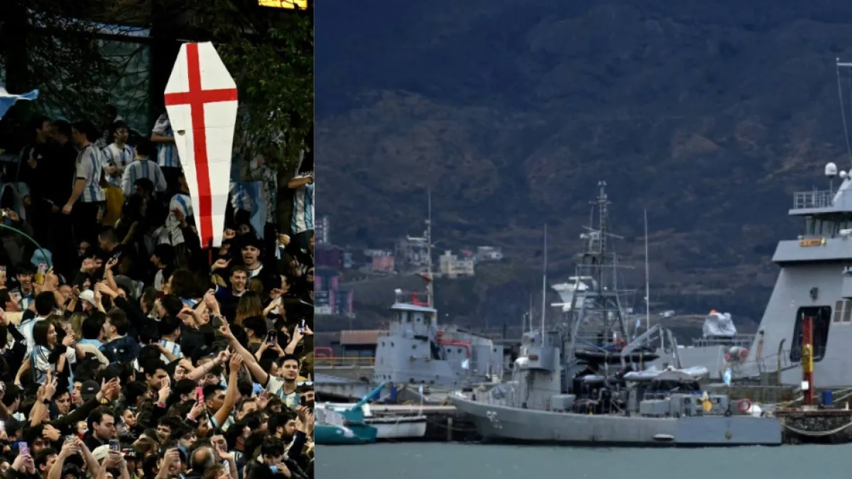 Tras el triunfo contra Inglaterra, la Cancillería Argentina protestó por presencia de un buque británico dentro de aguas argentinas: 'Ilegales'