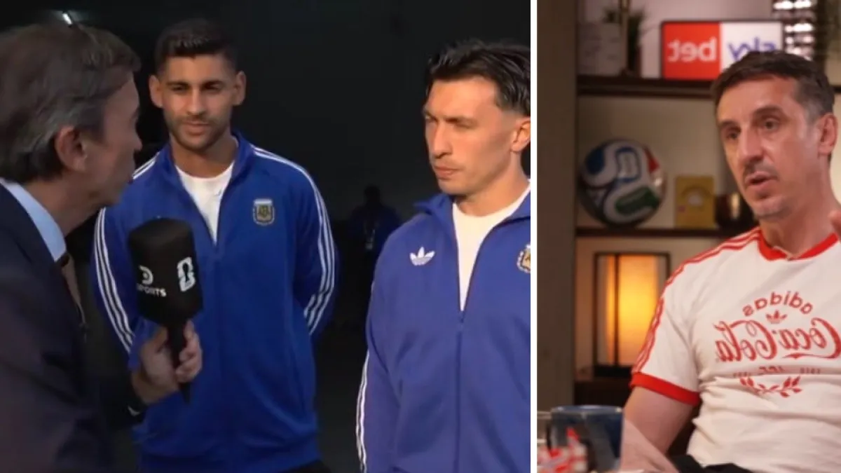 'Cuti' Romero y Lisandro Martínez respondieron a Gary Neville tras sus críticas: 'Lo único que espero es que cuando me retire no sea tan estúpido'