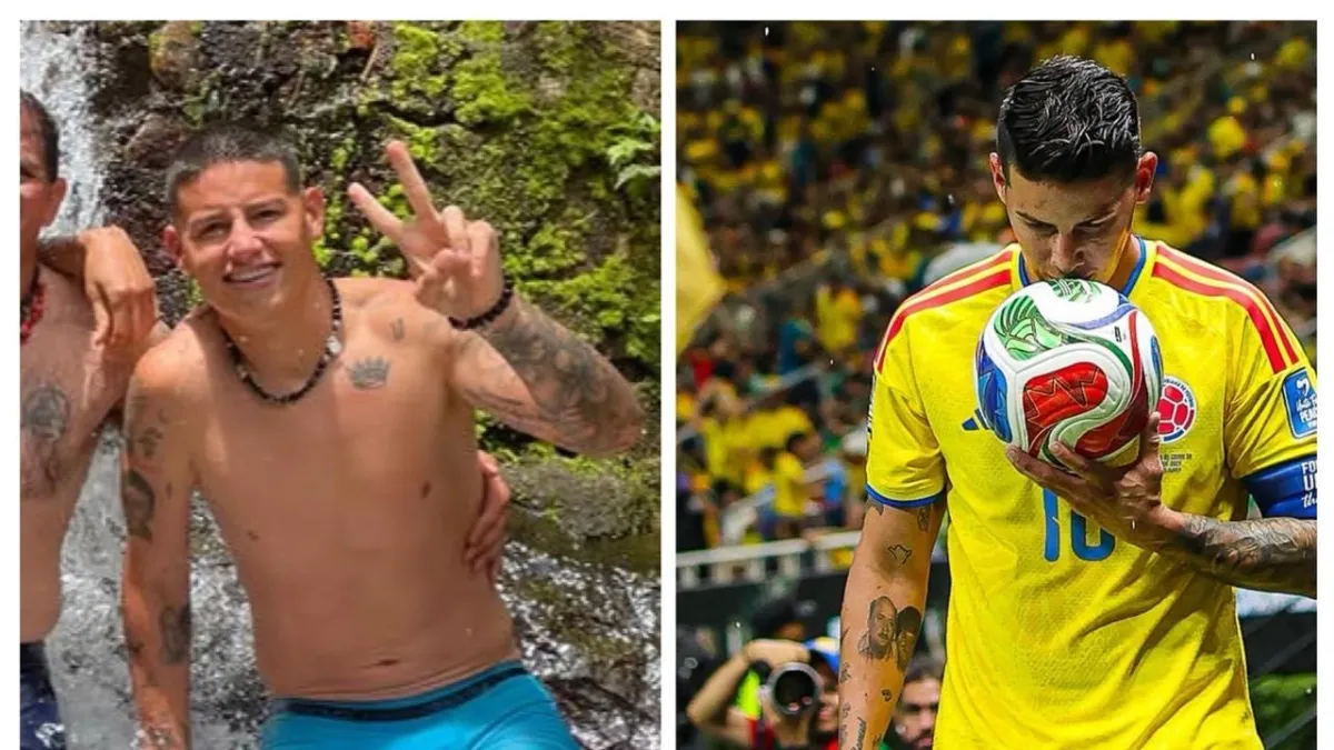James Rodríguez sorprende con radical cambio de look tras el Mundial 2026 mientras se define el futuro de Néstor Lorenzo
