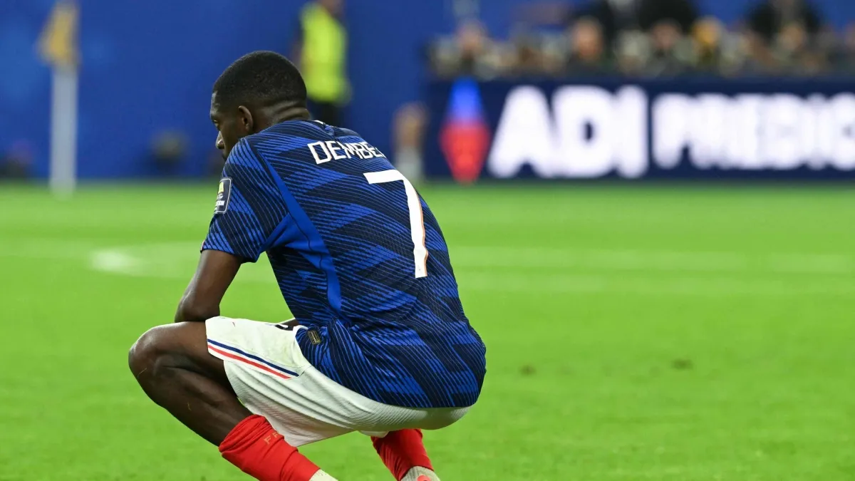 Ousmane Dembélé se fue con todo: reveló fuertes enfrentamientos en el camerino de Francia durante el partido contra España