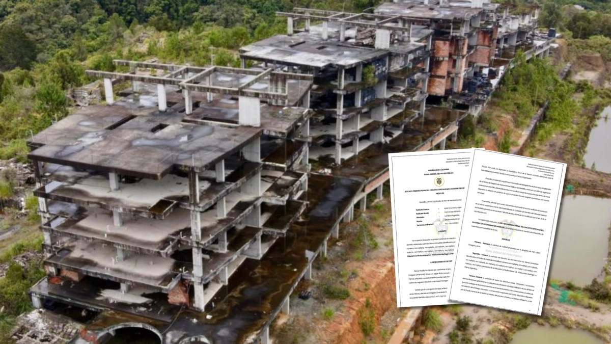 Primicia: Juzgado de Medellín emitió sentencia en relación con los predios del caso Meritage, el megalote ubicado en Envigado vinculado con la mafia