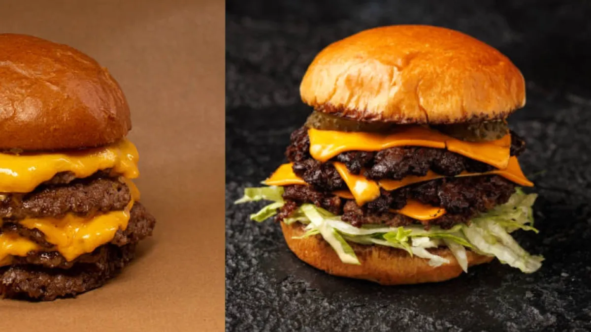 La tendencia de la hamburguesa triple llegó a distintos restaurantes en Colombia: estas son las promociones y combos disponibles