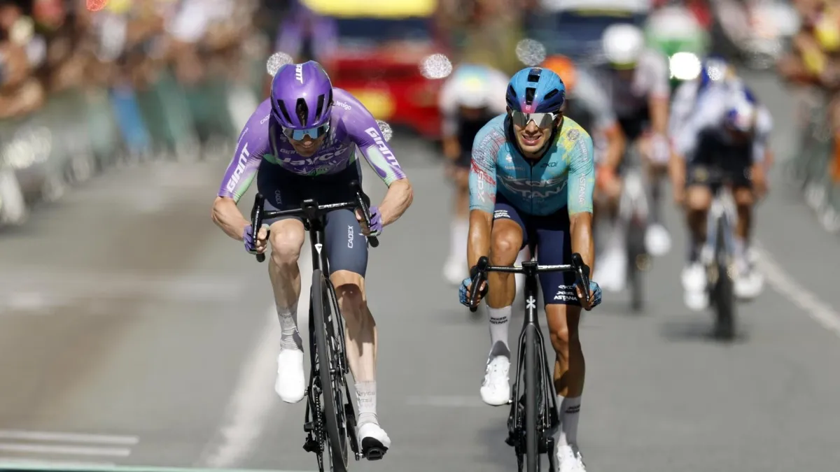 Harold Tejada se lamentó al quedar a las puertas de la victoria en la etapa 13 del Tour de Francia y contó cómo fue esa definición: 'La vi cerca'