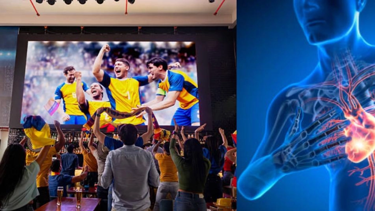 Investigación médica descubrió que gritar un gol con mucha emoción puede afectar la salud del corazón: ‘Provoca liberación de adrenalina’