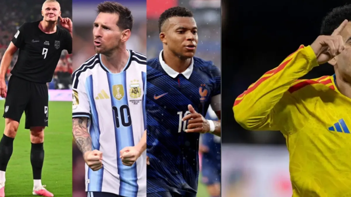 Publican ranking de los mejores jugadores del Mundial 2026: Luis Díaz quedó en el top 50 junto a Messi, Mbappé y otras figuras internacionales